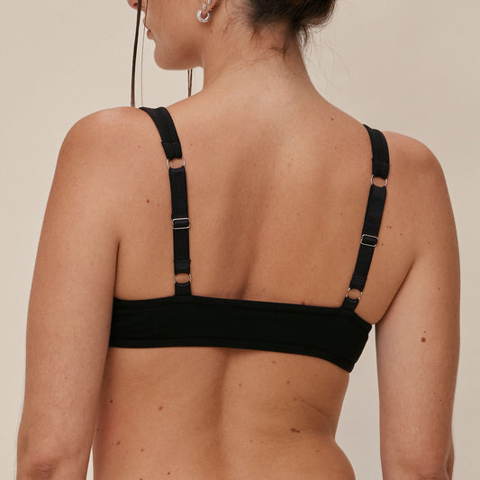 Basic Pink Bra with Cut Out – Mal-le by Aggeliki Maleviti